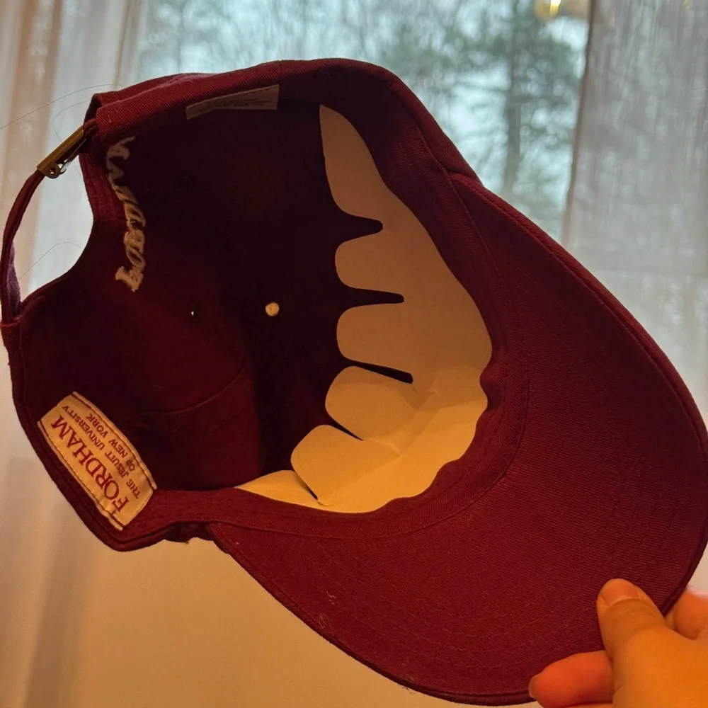 Maroon Fordham Hat - Picture 2 of 3
